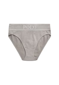 POLO RALPH LAUREN - Slip High Waist Brief - heather grey