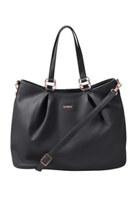 L.CREDI ROM - Henkeltasche, für Damen  - SCHWARZ