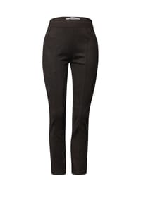 Street One - Kunstlederhose, Gummibund, für Damen - 10001 BLACK