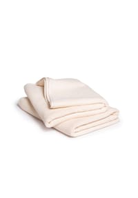 herzbach home Duschtücher Spa 70x140cm 525g/m², Premium-Qualität, 100% Baumwolle, einfarbig - Herzbach_Spa - Creme