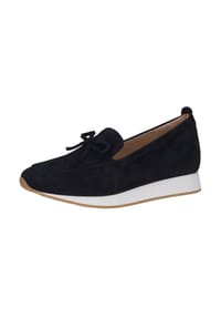 PETER KAISER - Veloursleder Slipper - Dunkelblau