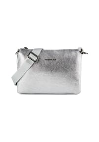 MANDARINA DUCK MELLOW LEATHER - Umhängetasche, Leder, Reißverschluss, für Damen - 466SILVER