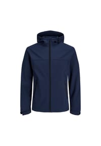 JACK & JONES - Jacke Outdoorjacke MARVIN HOOD SOFTSHELL - blau