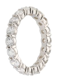 VANDENBERG - Damen Ring, 925er Silber mit 18 Lab-Grown Diamanten, zus. ca. 3,25 Karat - SILBER