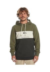 QUIKSILVER - Kapuzenpullover Emboss Block - grün