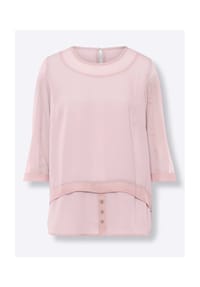 heine - 2-in-1-Bluse - hellrosé