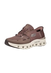 SKECHERS® - Textil Sneaker GLIDE-STEP PRO RADIANT STRIDE - Chocolate
