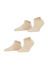 Burlington - 2er-Pack Sneakersocken, "Everyday", für Damen - 4024 SAND