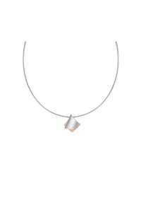 CELESTA® - Damen Halskette mit Anhänger, 925er Silber - silber