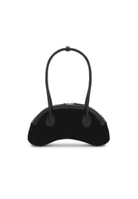 KAZAR STUDIO - Schwarze schultertaschen aus wildleder mit langen griffen - Schwarz