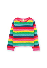 KITE - Damen Hermitage Strickpullover Regenbogen Bio-Baumwolle - mehrfarbig