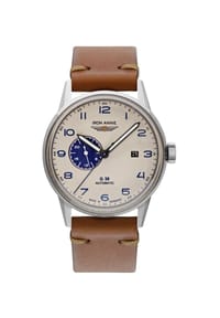 IRON ANNIE G38 DESSAU - Herrenuhr "5368-5" - SILBER/BRAUN