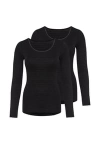 -con-ta- - Thermo-Unterhemd / Shirt 2er Pack Basic - Hellgrau