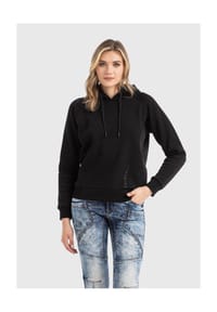 CIPO & BAXX® - Sweatshirts HOODIE SWEATSHIRT modisch und komfortabel - BLACK