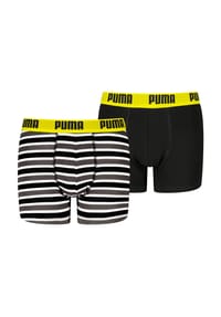 PUMA® - Everyday Pants, 2er-Pack, Logo-Bund, für Kinder - 001 NAVY/BLUE