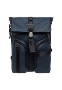 TUMI ALPHA BRAVO - Daypack, Laptopfach - NAVY COATED CANVAS