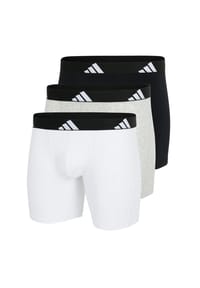 adidas - Active Flex Cotton Pants, 3er-Pack, für Herren - 000 BLACK