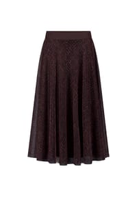 zero - Tüllrock mit Muster - Grey/Brown