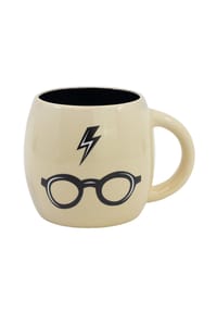 COFI - Harry Potter Kaffeetasse 380 ml mit Geschenkverpackung 13 oz - Beige 10x12x10 cm
