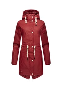 NAVAHOO® - Regenjacke Flower of Ocean - Black
