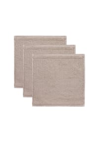 MÖVE for frottana® Seiftuch Pearl 3er Pack - Pearl - cashmere