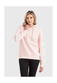 CIPO & BAXX® - Sweatshirts HOODIE SWEATSHIRT modisches Design mit hohem Tragekomfort - ECRU