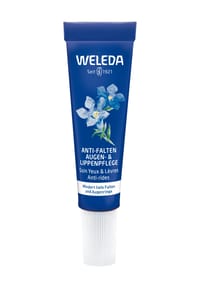 WELEDA FACE - Anti-Falten Augen- und Lippenpflege Blauer Enzian & Edelweiss - WEISS