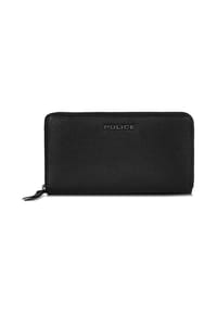 POLICE - Geldbörse Leder 19 cm - black