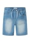 name it® Jeansshorts, Five-Pocket-Style, Kordelzug, für Kinder Bild 1