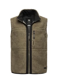 ragwear™ - Plüschweste Noory Vest - Ecru