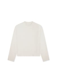 SCHIESSER - Loungewear-Oberteil Mix + Relax, dropped Shoulders, für Damen - 325 KAKAOBRAUN