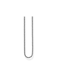 Thomas Sabo STERLING SILVER - Kordelkette Geschwärzt - 
