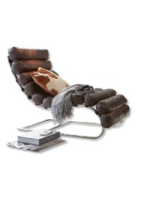 LOBERON - Lounger Davyss dunkelbraun - dunkelbraun