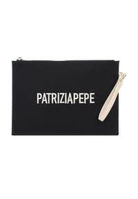 PATRIZIA PEPE - Clutch Tasche 26 cm - natural