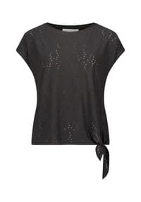 BETTY & CO - Casual-Shirt mit Struktur - Dunkelrot