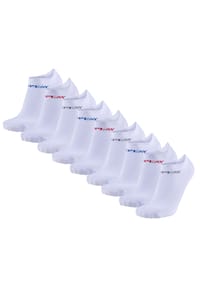 REPLAY - Unisex Sneaker Socken, 9er Pack - Kurzsocken, Baumwolle, Logo, einfarbig, kurz - Grau