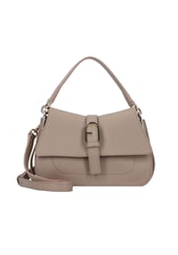 FURLA FURLA FLOW - Schultertasche "Flow", Kalbsleder, für Damen - GREIGE