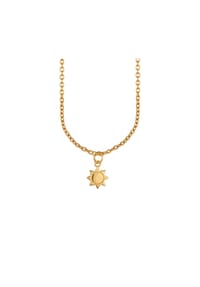 caї - Anhänger mit Kette 925/- Sterling Silber - gelb