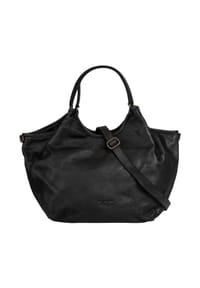 Samantha Look - Handtasche Echt Leder, Made In Italy - cognac