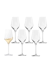 Stölzle Lausitz Weißweingläser Quatrophil 405 ml 6er Set transparent - QUATROPHIL - transparent