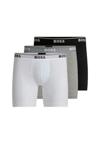 BOSS - ONE Long Boxer, 3er-Pack, für Herren - 001 BLACK