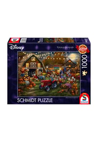 Schmidt - Disney Bilderpuzzle "Mickey & Minnie Pumpkin Festival", 1000 Teile - 