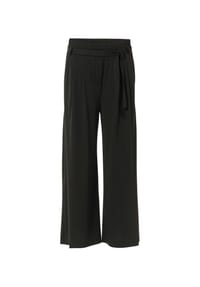 comma, - Culottes, 7/8-lang, Bindegürtel, für Damen - 9999  GREY/BLACK