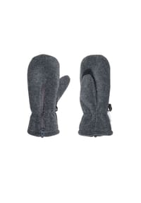 maximo® - MINI-Fausthandschuhe, Daumen Fleece, Reißverschluss - brombeere