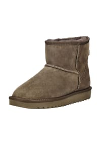 ara® - Veloursleder/Textil Stiefel - Sesam