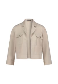 BETTY BARCLAY - Blazer-Jacke mit 3/4 Arm - beige