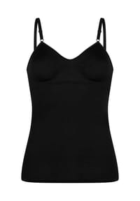 mey - Noblesse Unterhemd, Feinripp, Rückenband, für Damen - 3 SCHWARZ
