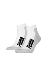 PUMA® - Socken Sneaker Quarter Jump 2-Pack - weiß