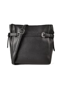 TOM TAILOR SORA - Umhängetasche, Kunstleder, Reißverschluss, für Damen - BLACK