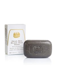 KEDMA - Schwarze Schlammseife, Tiefenreinigend, 125g - weiß